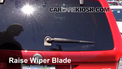 2009 Mercury Mariner 2.5L 4 Cyl. Windshield Wiper Blade (Rear) Replace Wiper Blade